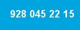928 045 22 15 928 045 22 15